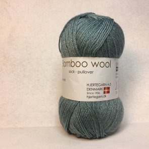 Bamboo wool färg 4408 ljus petrol