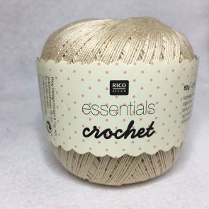 Essential Crochet färg 002 beige
