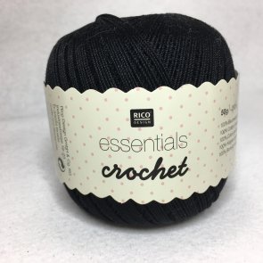 Essentials Crochet färg 012 svart