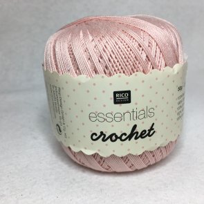 Essentials Crochet färg 014 ljusrosa