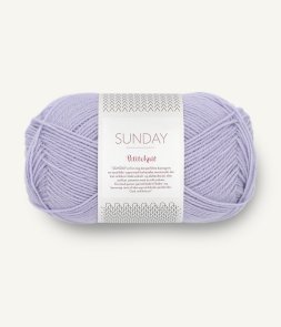 Sunday PetiteKnit färg 5012 Perfect Purple sandnes garn merinoull utan superwash handarbetsboden örebro