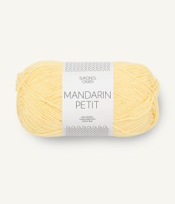 Mandarin Petit färg 2102 gul