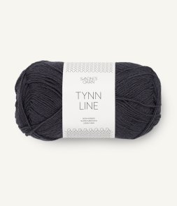 Tynn Line färg 6080 Skiffer sandnes garn petiteknit handarbetsboden örebro tunt fint sommargarn bomull viskos lin