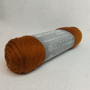Arwetta färg 352 rost merinoull merino ull får nylon sticka virka kroka garn yarn filcolana handarbete