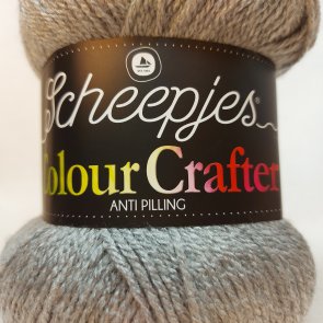 Colour Crafter färg 1099 mellangrå grå premium akryl scheepjes garn yarn