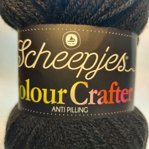 Colour Crafter färg 1002 svart scheepjes sticka virka kroka garn yarn handarbete handarbeta handarbetsboden i örebro närke hantv