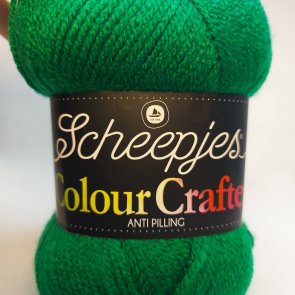Colour Crafter färg 1116 grön scheepjes sticka virka kroka garn yarn handarbete handarbeta handarbetsboden i örebro närke hantve