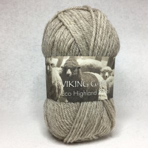 Eco Highland Wool färg 0207 ljusbrun