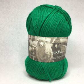 Eco Highland Wool färg 0230 klargrön