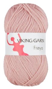 Fröya färg 0262 dimrosa viking garn finner du hos handarbetsboden i örebro garnbutik med stort sortiment garner