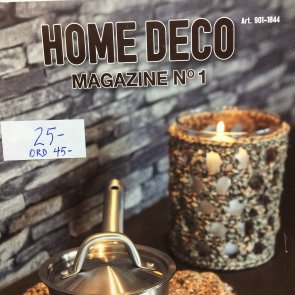 Home Deco 1 mönsterhäfte Home Deco Magazine no 1 Svarta Fåret jutegarn