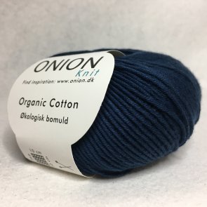 Organic Cotton färg 0147 marinblå