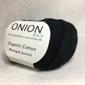 Organic Cotton färg 0104 svart