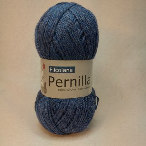 Pernilla färg 818 Fisherman Blue mel sticka virka kroka garn yarn handarbete handarbeta handarbetsboden i örebro närke hantverk