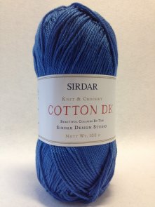 Sirdar Cotton dk färg 513 blå