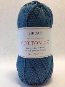 Sirdar Cotton dk färg 516 petrol