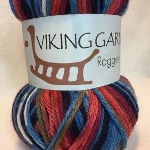 Viking Raggen färg 0775 blå/röd/vit