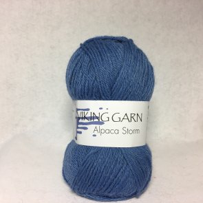 Alpaca Storm färg 0523 mellanblå