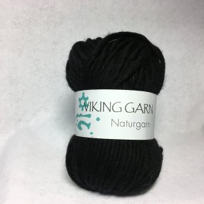 Viking Naturgarn färg 0603 svart