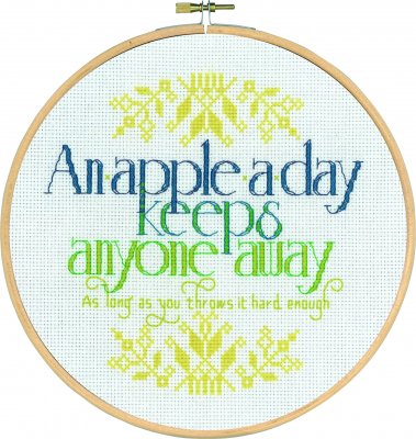 Tavla An apple a day... artnr 92-9718