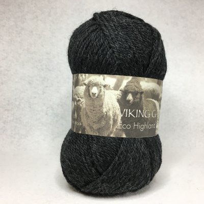 Eco Highland Wool färg 0217 koks