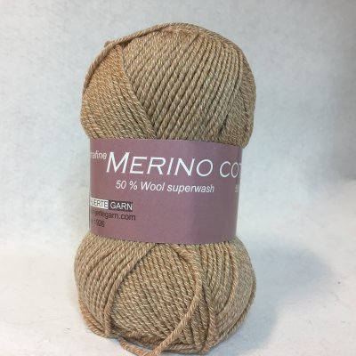 Hjertegarn Merino Cotton färg 1309 beige