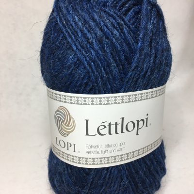 Léttlopi färg 1403 Lapis blue heather (kornblå)