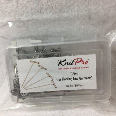 T-nål för blockning KnitPro