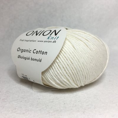 Organic Cotton färg 0101 naturvit