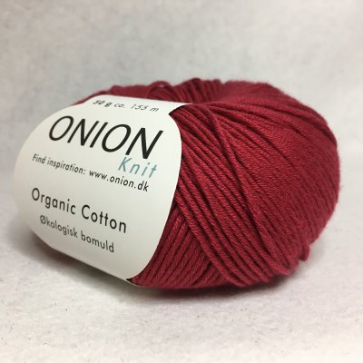 Organic Cotton färg 0109 röd