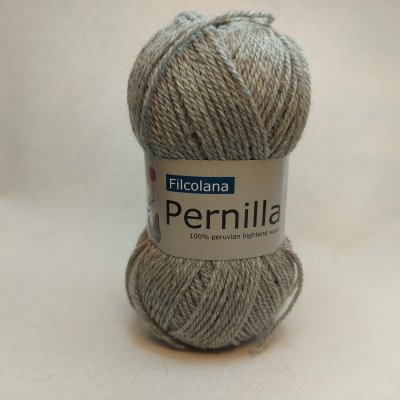 Pernilla färg 954 Light Grey melange sticka virka kroka garn yarn handarbete handarbeta handarbetsboden i örebro närke hantverk