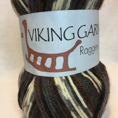 Viking Raggen färg 0707 brun/grå/natur