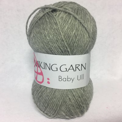 Viking Baby Ull färg 0313 mellangrå