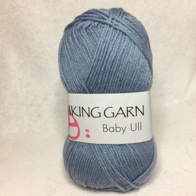 Viking Baby Ull färg 0322 ljusblå