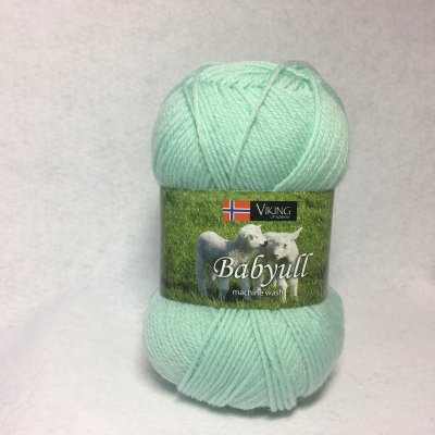 Viking Baby Ull färg 0327 mintgrön