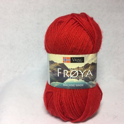 Viking Fröya färg 0204 röd