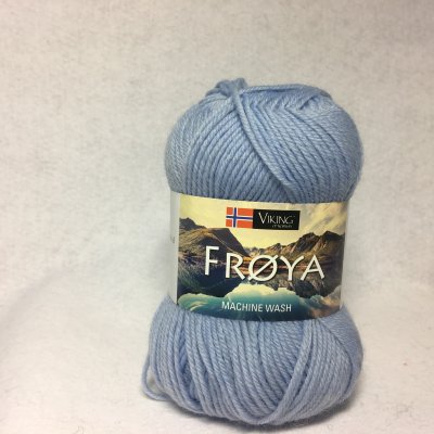 Viking Fröya färg 0207 ljusblå