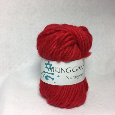 Viking Naturgarn färg 0650 röd