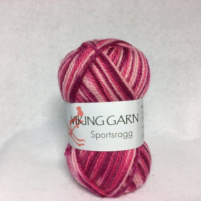 Viking Sportsragg färg 0564 rosa/cerise print